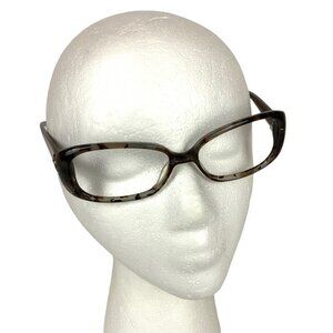 Dana Buchman Napa Womens Eyeglasses Frames Brown Tortoise Oval 57-16-130